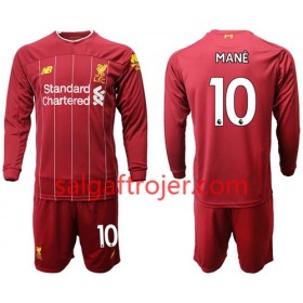 Liverpool Fodboldtrøjer Mane 10 Børn Hjemmebanesæt 2019/20 Langærmet